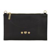 Stijlvolle PU-tas Chiara Ferragni Collection , Black , Dames