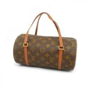 Pre-owned Fabric louis-vuitton-bags Louis Vuitton Vintage , Brown , Da...