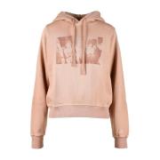 Hoodies Diesel , Pink , Dames