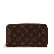 Pre-owned Canvas wallets Louis Vuitton Vintage , Brown , Dames