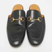 Pre-owned Leather mules Gucci Vintage , Black , Heren