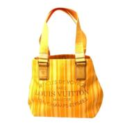 Pre-owned Fabric louis-vuitton-bags Louis Vuitton Vintage , Yellow , D...