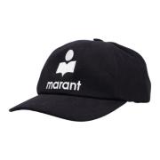 Ecru Baseball Cap Aw24 Isabel Marant , Black , Dames