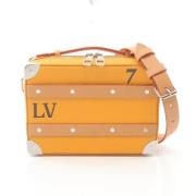 Pre-owned Leather crossbody-bags Louis Vuitton Vintage , Orange , Dame...