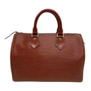 Pre-owned Leather louis-vuitton-bags Louis Vuitton Vintage , Brown , D...