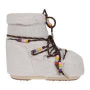 Faux Fur Beads Winterlaarzen Moon Boot , Beige , Dames