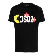 Designer Overhemden Collectie Dsquared2 , Black , Heren