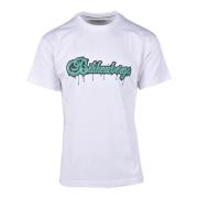 Katoenen T-shirt Bikkembergs , White , Heren