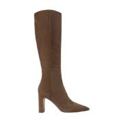 Tan Suède Leren Schoenen Alexandre Birman , Brown , Dames