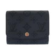 Pre-owned Leather wallets Louis Vuitton Vintage , Black , Dames