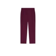 Cigarette Line Broek in Technische Stof Pinko , Red , Dames