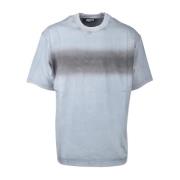 Grijze T-shirt voor heren Diesel , Gray , Heren