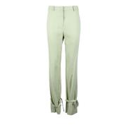 Elegante Linnenmix Stretchbroek Patrizia Pepe , Green , Dames