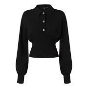 Stijlvolle Rimontaggio Sweater Pinko , Black , Dames