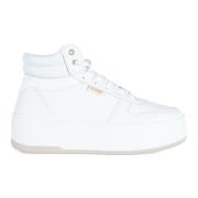 Hoge Top Platform Sneakers Guess , White , Dames