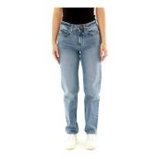 Klassieke Straight Fit Jeans Lee , Blue , Dames