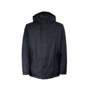 Gevilt Hooded Caban Jas Fay , Blue , Heren