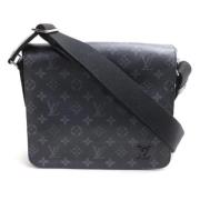 Pre-owned Canvas crossbody-bags Louis Vuitton Vintage , Black , Dames