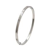 Pre-owned White Gold bracelets Cartier Vintage , Gray , Dames