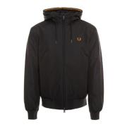 Capuchonjack Brentham stijl Fred Perry , Blue , Heren