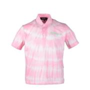 Katoenen T-shirt Dsquared2 , Pink , Heren