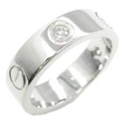 Pre-owned Metal rings Cartier Vintage , Gray , Dames