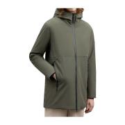 Groene Trenchcoat Primaloft Minimalistisch Peuterey , Green , Heren