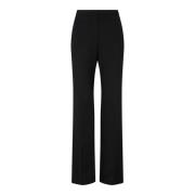 Zwarte Flared Broek Givenchy , Black , Dames