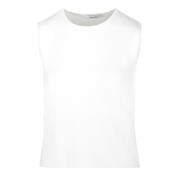 Witte Wol Kasjmier Mouwloze Top Max Mara , White , Dames