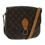 Pre-owned Canvas louis-vuitton-bags Louis Vuitton Vintage , Brown , Da...