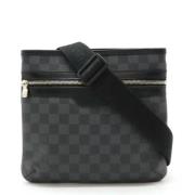 Pre-owned Canvas crossbody-bags Louis Vuitton Vintage , Black , Dames