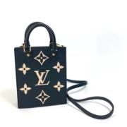 Pre-owned Canvas louis-vuitton-bags Louis Vuitton Vintage , Blue , Dam...