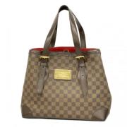 Pre-owned Canvas totes Louis Vuitton Vintage , Brown , Dames