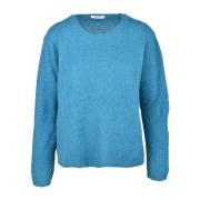 Groene Trui voor Vrouwen Kangra , Blue , Dames