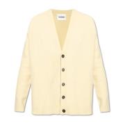 Wollen vest Jil Sander , Yellow , Heren