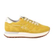 Casual Rubberen Zool Sneakers Sun68 , Yellow , Dames