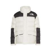 Gewatteerde tweekleurige jas met capuchon The North Face , White , Dam...