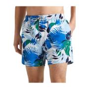 Wit Blad Zwemkleding Boxershorts Pepe Jeans , Multicolor , Heren