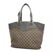 Pre-owned Canvas gucci-bags Gucci Vintage , Brown , Dames