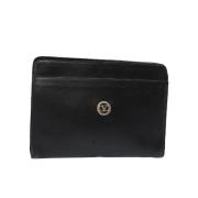 Pre-owned Leather clutches Valentino Vintage , Black , Dames