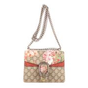 Pre-owned Canvas gucci-bags Gucci Vintage , Beige , Dames