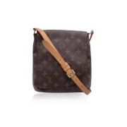 Pre-owned Leather louis-vuitton-bags Louis Vuitton Vintage , Brown , D...