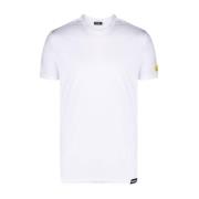 Korte mouw T-shirts en Polos Dsquared2 , White , Heren