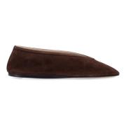 Chocolade Gesloten Luna Pantoffels Schoenen Le Monde Beryl , Brown , D...