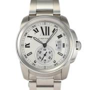 Pre-owned Glass watches Cartier Vintage , Gray , Heren