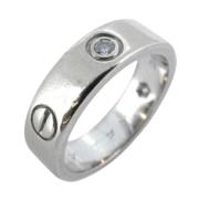 Pre-owned White Gold rings Cartier Vintage , White , Dames