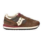 Stijlvolle Sneakers met Rubberen Zool Saucony , Brown , Heren