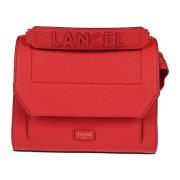 Middel Flap Tas Lancel , Red , Dames