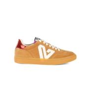 Suède Sneakers met Rubberen Zool Emanuelle Vee , Brown , Dames