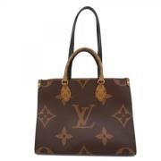 Pre-owned Fabric louis-vuitton-bags Louis Vuitton Vintage , Brown , Da...